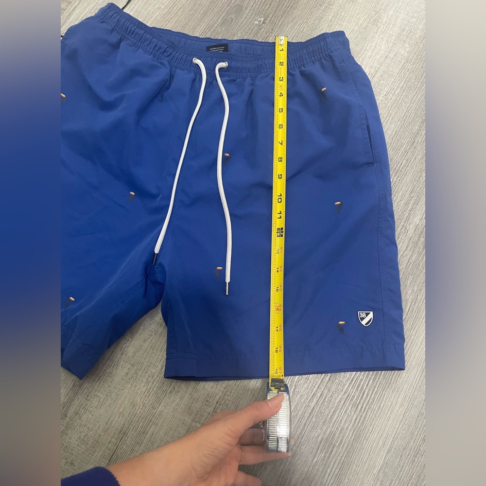 Daniel Cremieux ☀️🏖️ Classic Blue and White Swim Trunks, size Large (EUC)